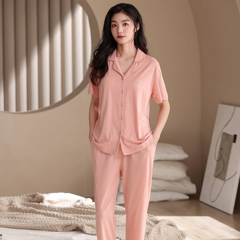 jje女士夏季舒适家居服睡衣套装13404