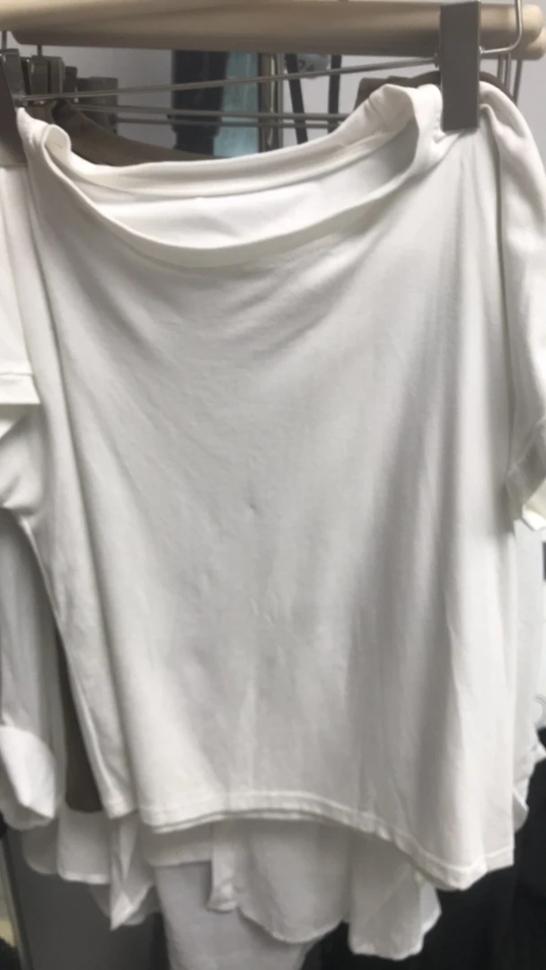 夏季短袖百搭静面T