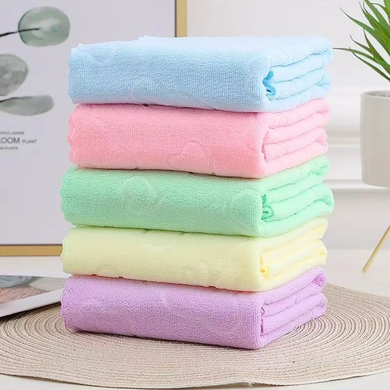 【热销10万+】卡通吸水抹布家用不掉毛非一次性厨房专用抹布10条装