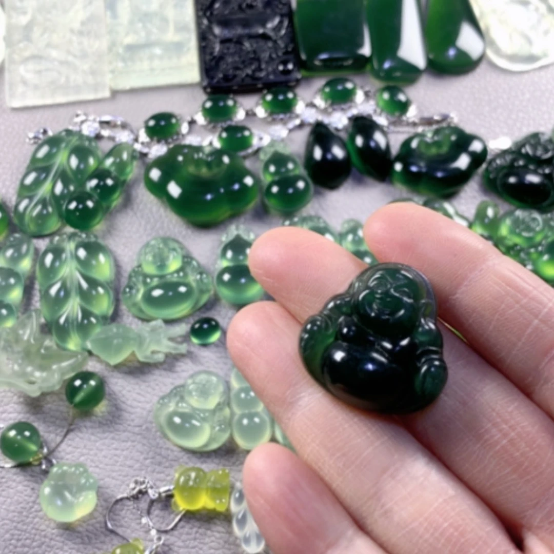 【闪购商品】蛇纹石玉岫玉未镶嵌