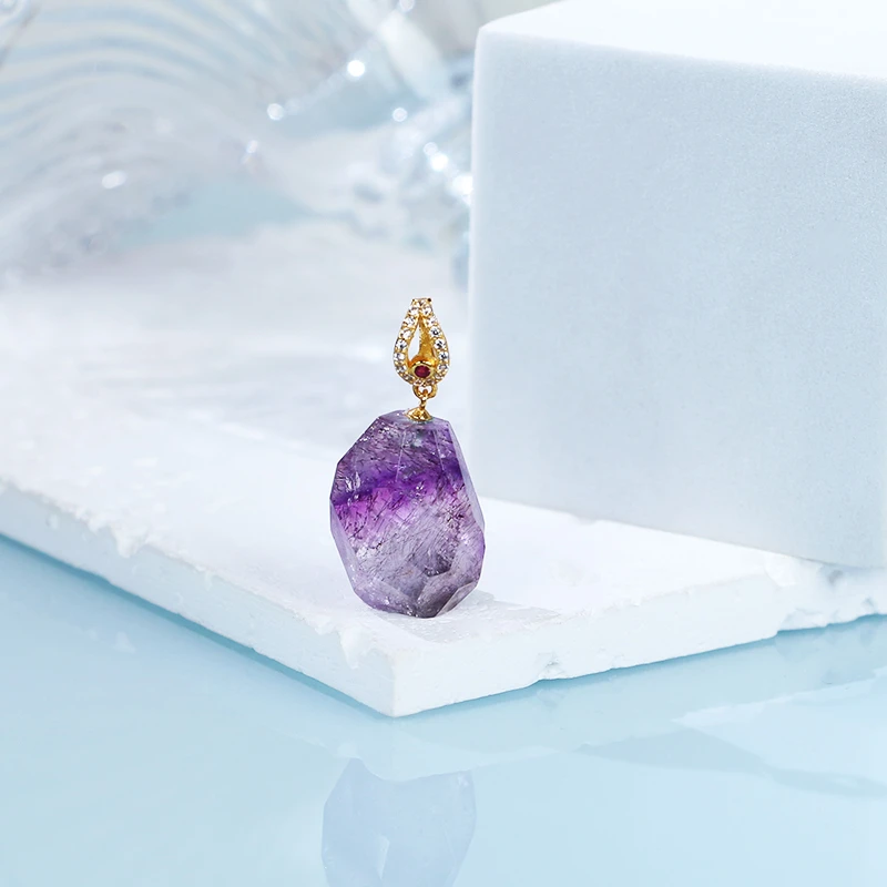 【晶锐珠宝推荐】紫超愿望之星吊坠（多样性发其一）