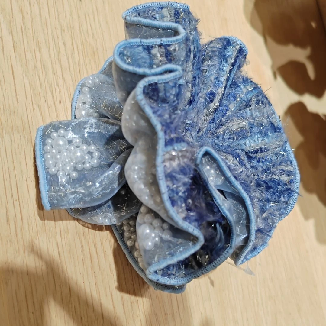 布艺铁合金珍珠腰不退不换