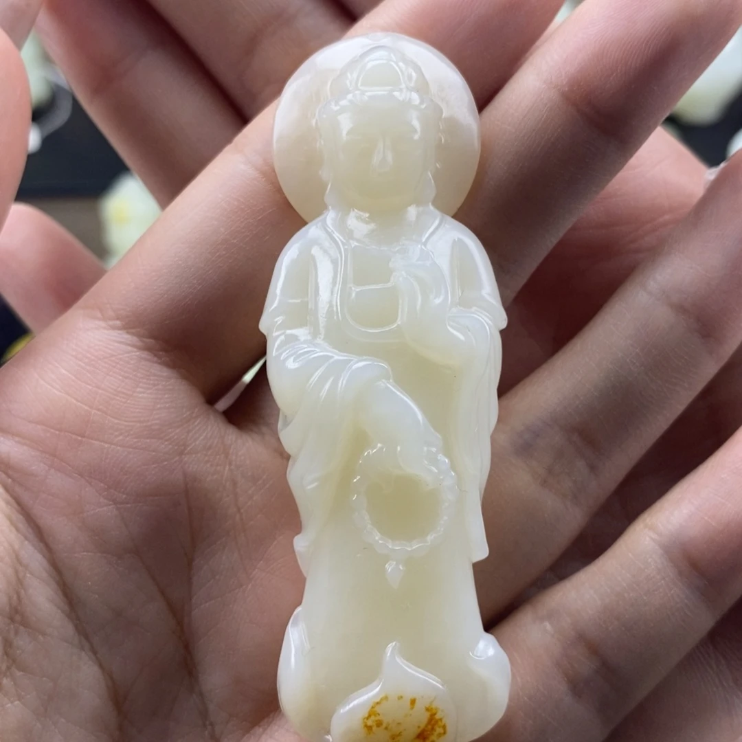 和田玉挂件未镶嵌龙****店