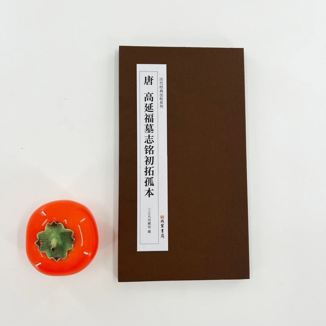 （微瑕）唐高延福墓志经折装 带译文高清复刻毛笔书法练字帖