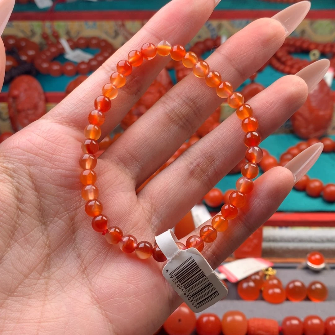 未镶嵌手串南红玛瑙