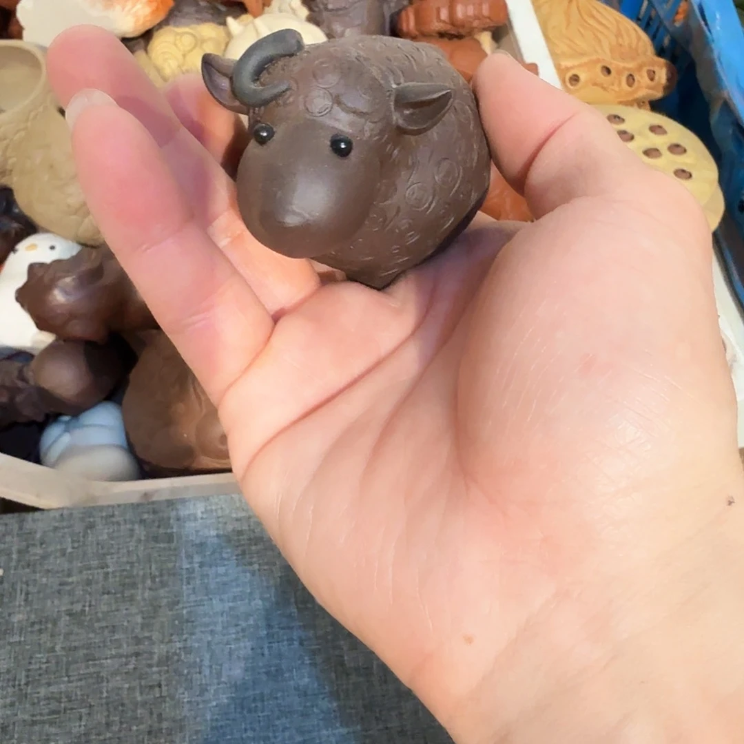 紫砂茶宠雕塑瑕疵茶茶宠