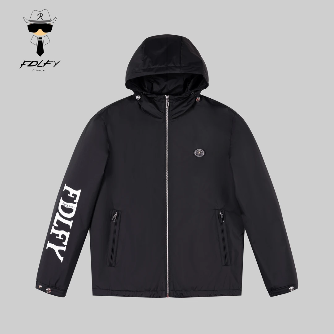 FDLFY老佛爷男装正品棉服冬季2025年新款轻奢男士外套时尚休闲