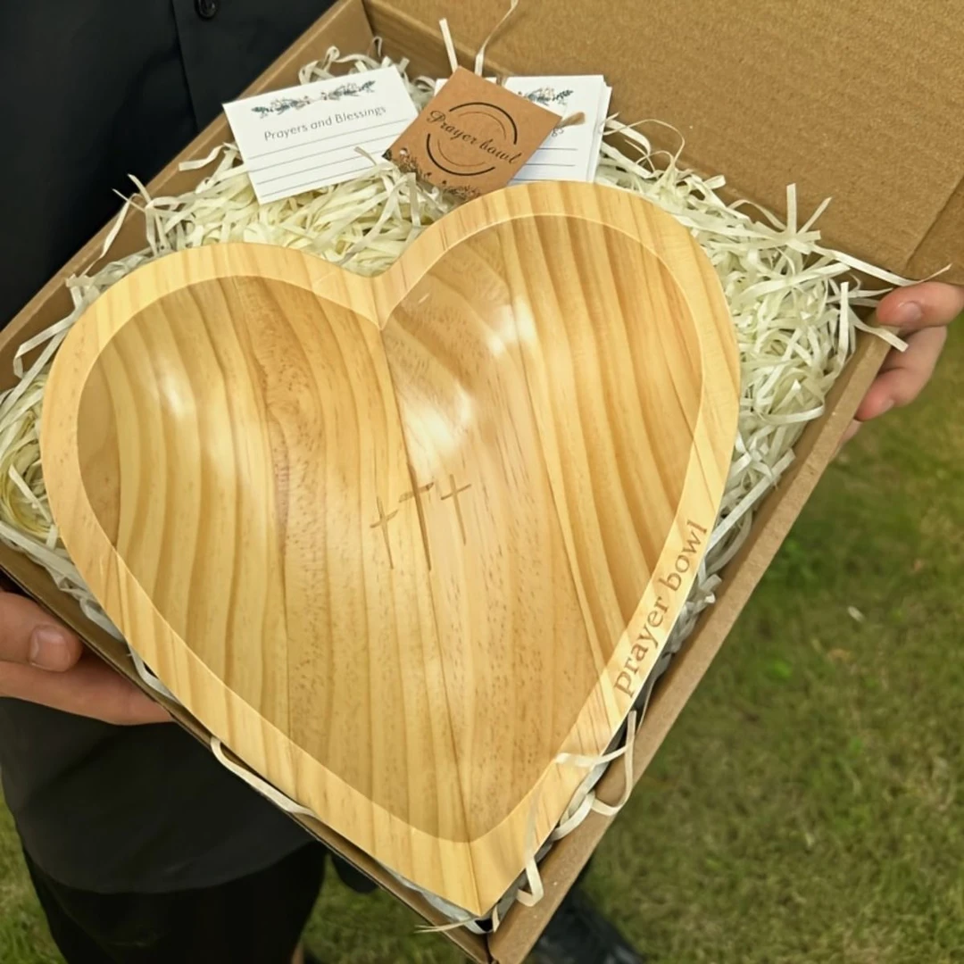 美式餐具家用茶盘心形淘米盆纯色圆形简约轻奢元素