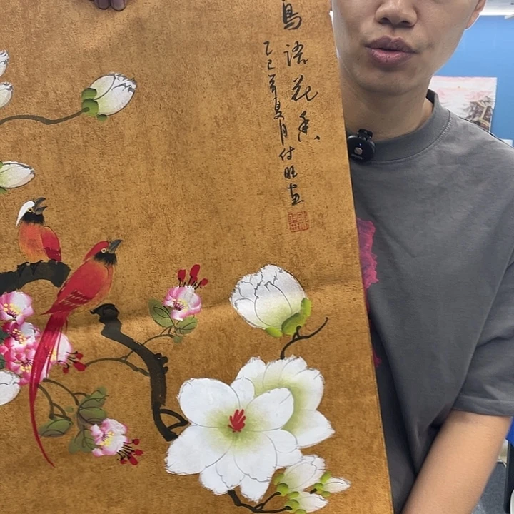 国画手绘图画欣赏一下