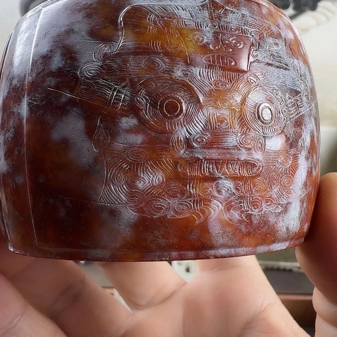 康***庆手工艺品钧瓷精美器物釉色浑厚