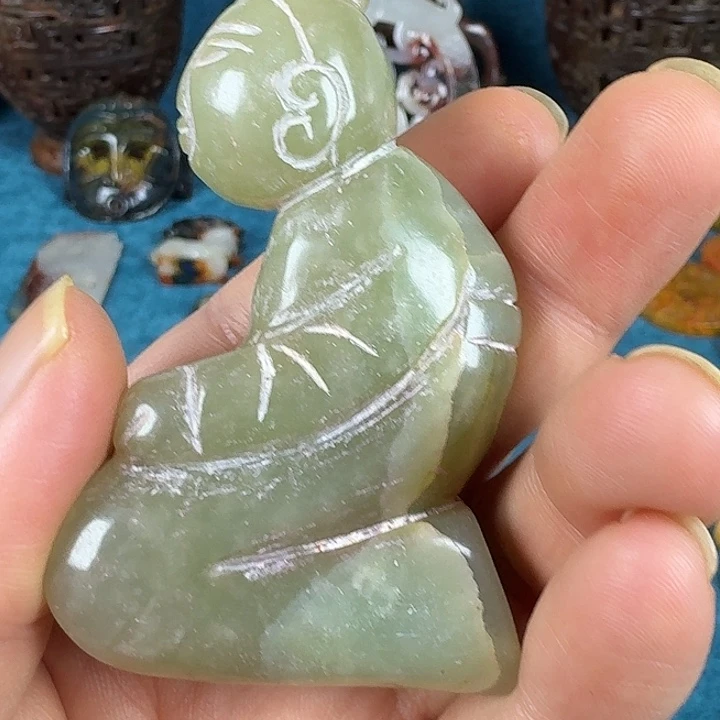 和田玉（糖玉）未镶嵌挂件