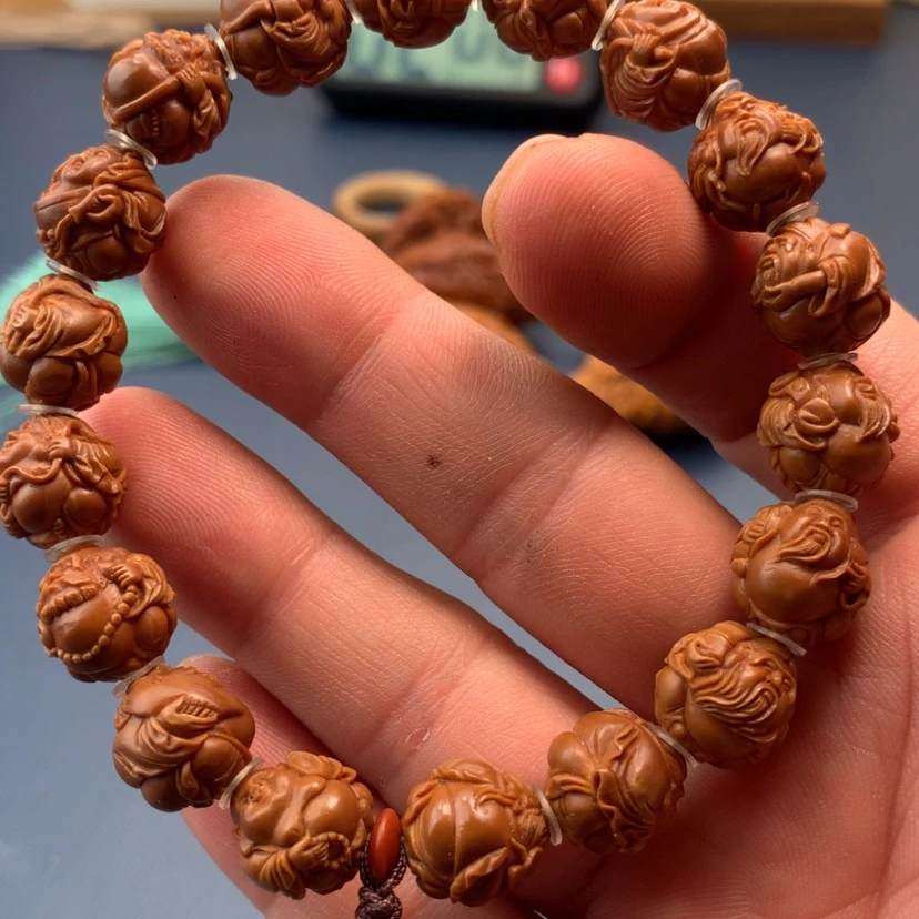 【闪购商品】橄榄核手串/手链休***钟诸天神佛