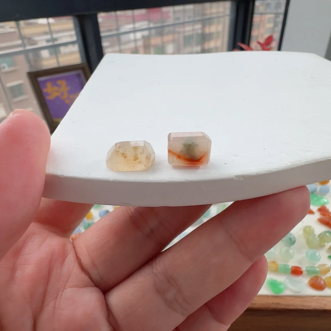 未镶嵌定制翡翠昕***?定制翡翠毛货不退不换