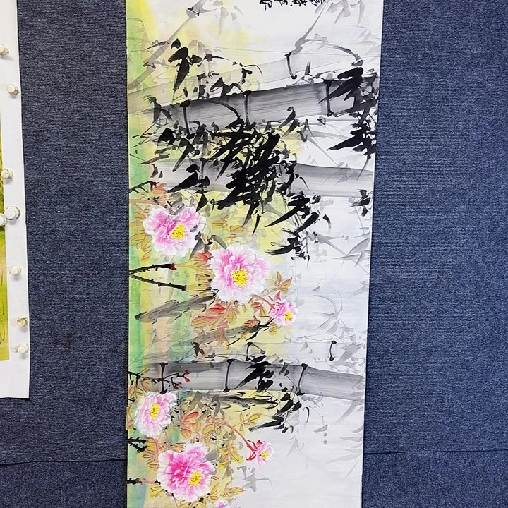 国画国画花鸟画作品