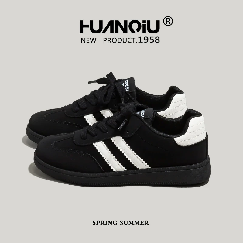 环球时尚高颜值小白鞋2025新款百搭复古小众休闲鞋网红女鞋HC6960