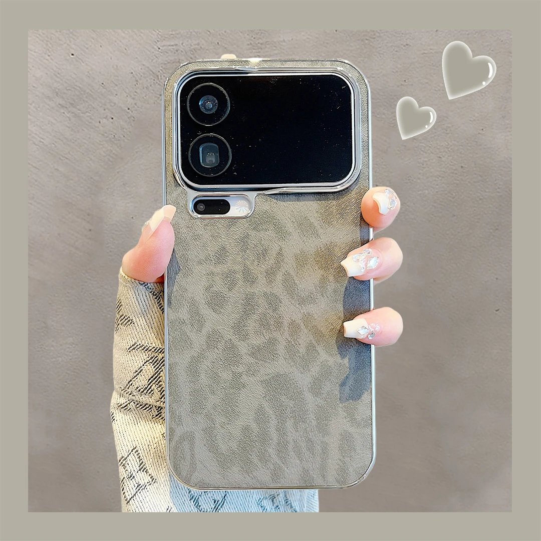 适用小米17promax手机壳秋冬ins高级感轻奢丝绒亲肤豹纹Xiaom17女