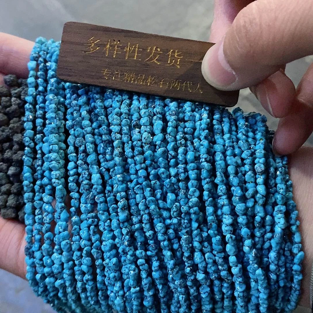 绿松石珠宝奇石未镶嵌