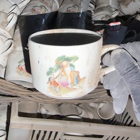 瓷片国营厂库存黑点黄印落砂