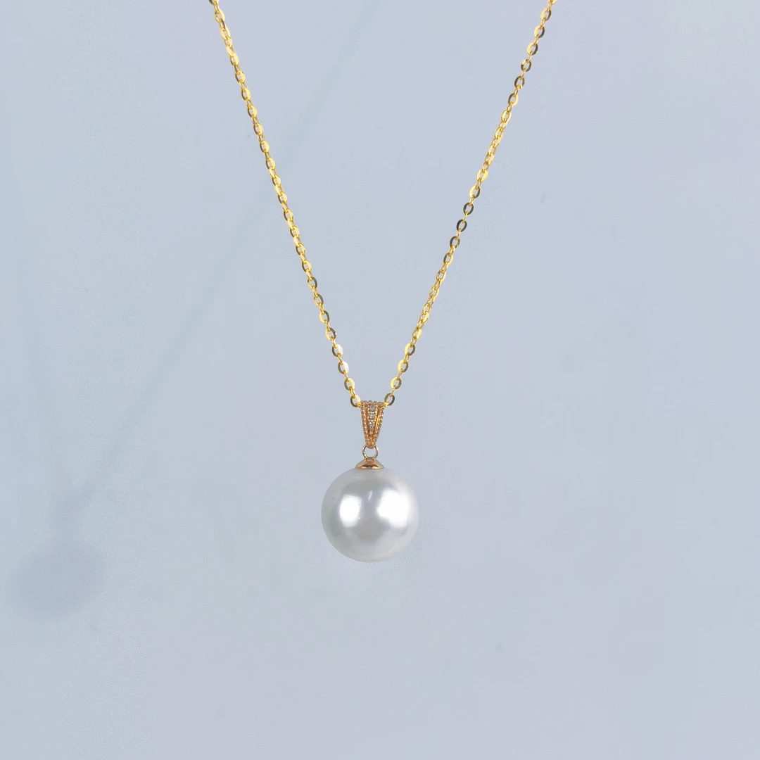 “凝露”瓜子扣吊坠/11-12mm