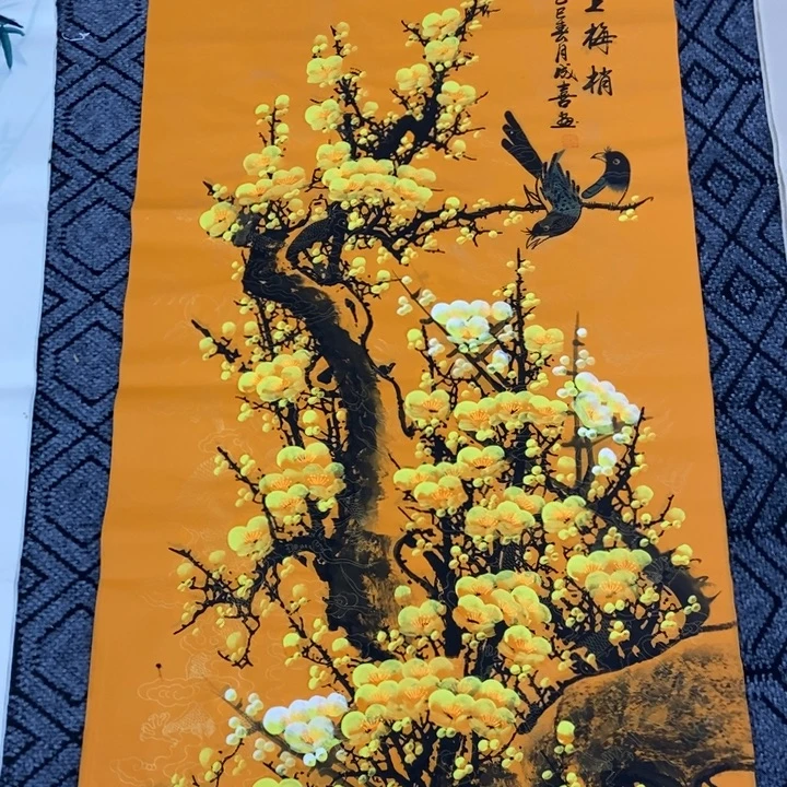 枕书斋画廊的直播间