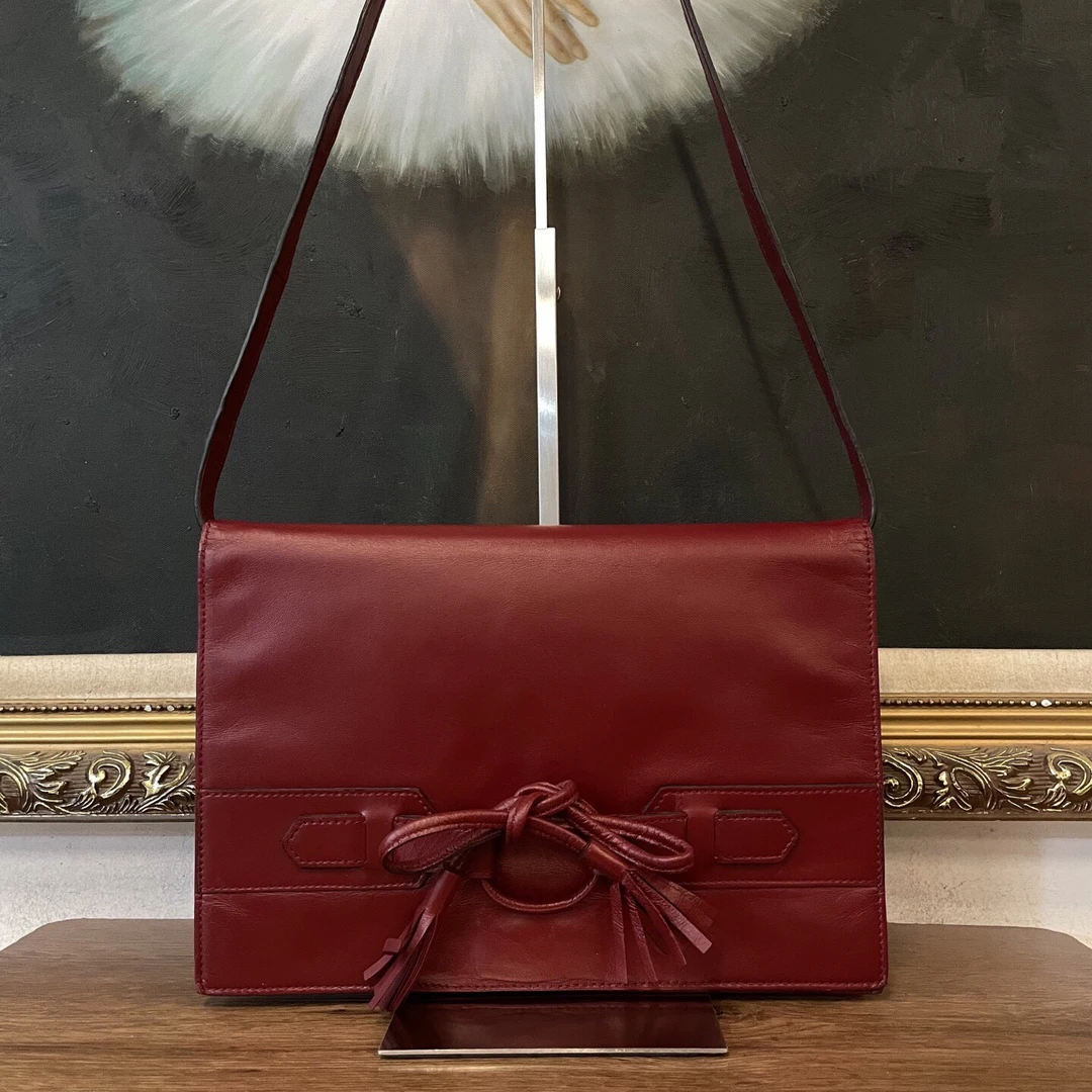 95新 YSL/圣罗兰 ysl单肩包/007348/尺寸16*18