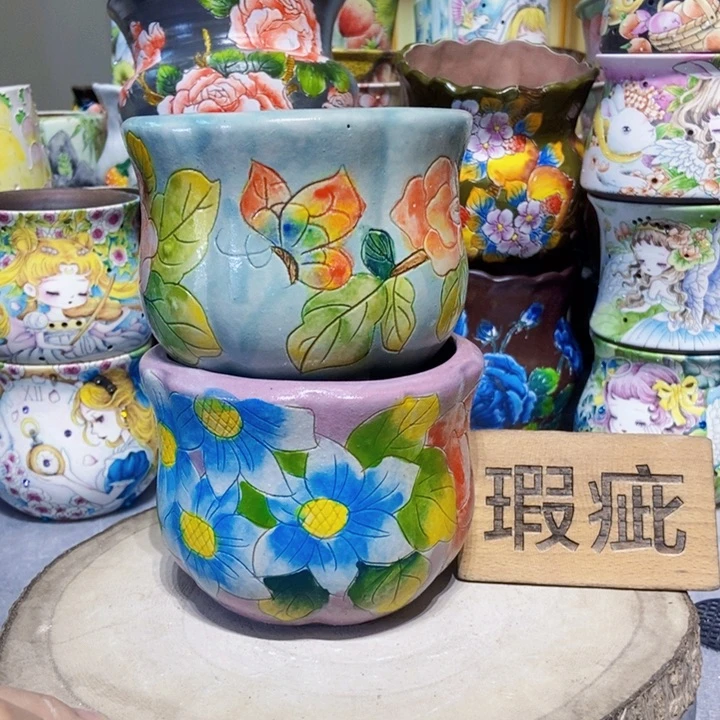 景德镇艺术手绘作品