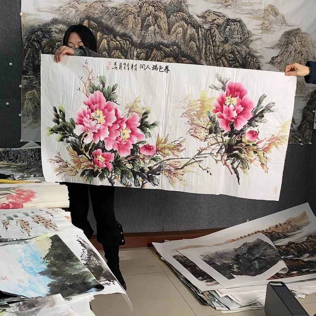 国画手写手绘国画作品97