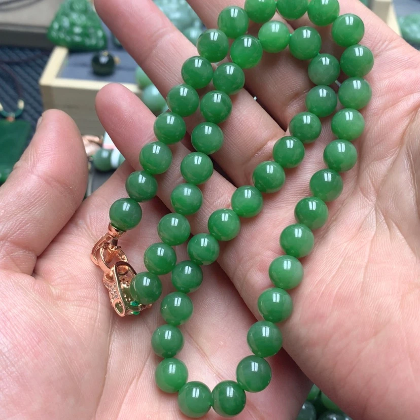 【闪购商品】和田玉（碧玉）项链未镶嵌