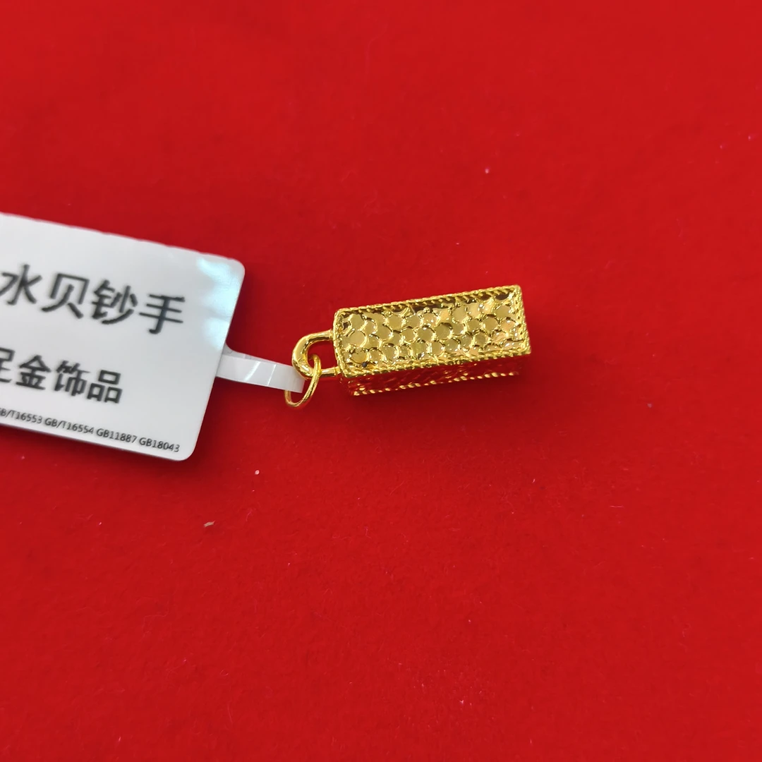 【思思专享】足金999 碎冰冰柱  GP  0.67 纳金添福