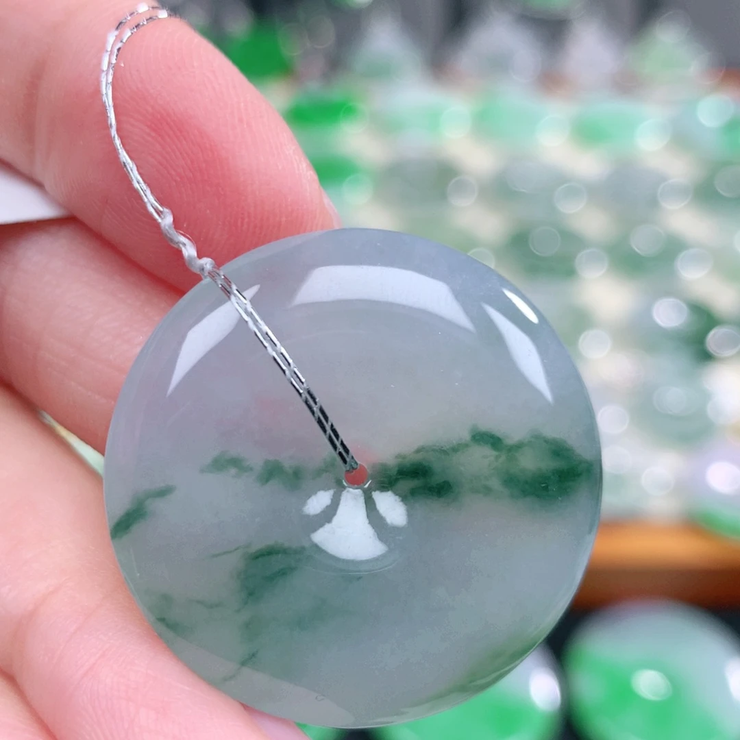 翡翠未镶嵌颈饰30.6-5.8
