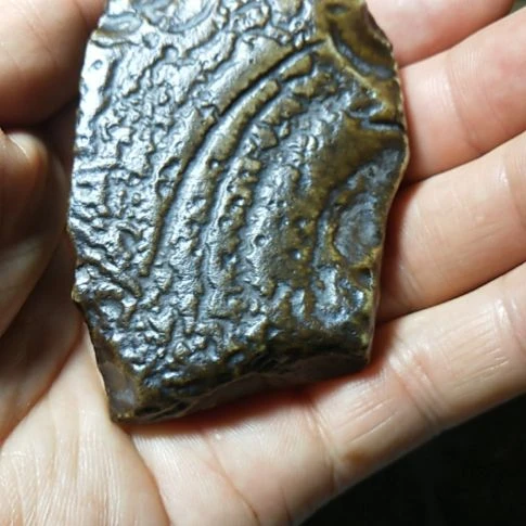 大***山挂件玛瑙/玉髓合金大漠戈壁奇石青铜泥