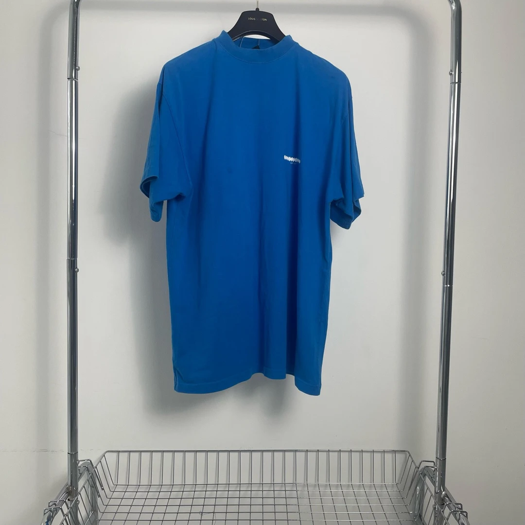 99新 Balenciaga/巴黎世家 字母印花短袖 yy00738 尺码1