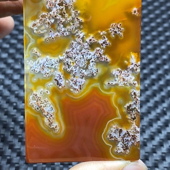 玛瑙/玉髓颈饰未镶嵌绿***湾