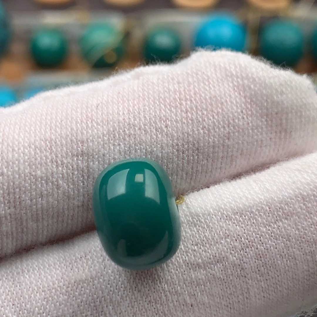 绿松石未镶嵌发饰12.1mm