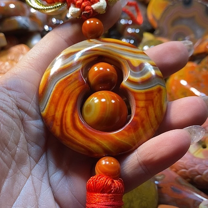 海***哥玛瑙/玉髓未镶嵌手链