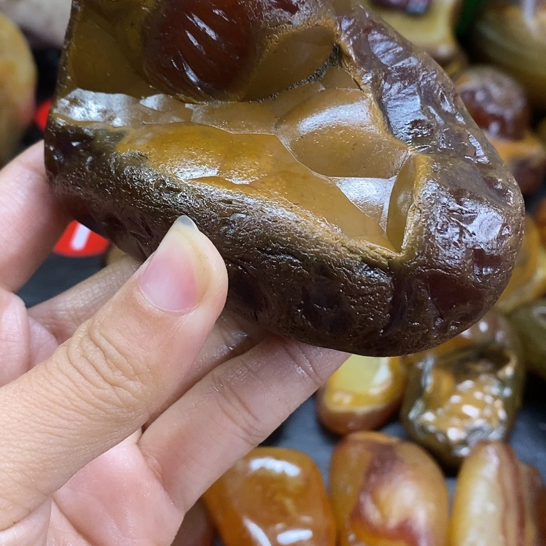 玛瑙/玉髓未镶嵌手把件