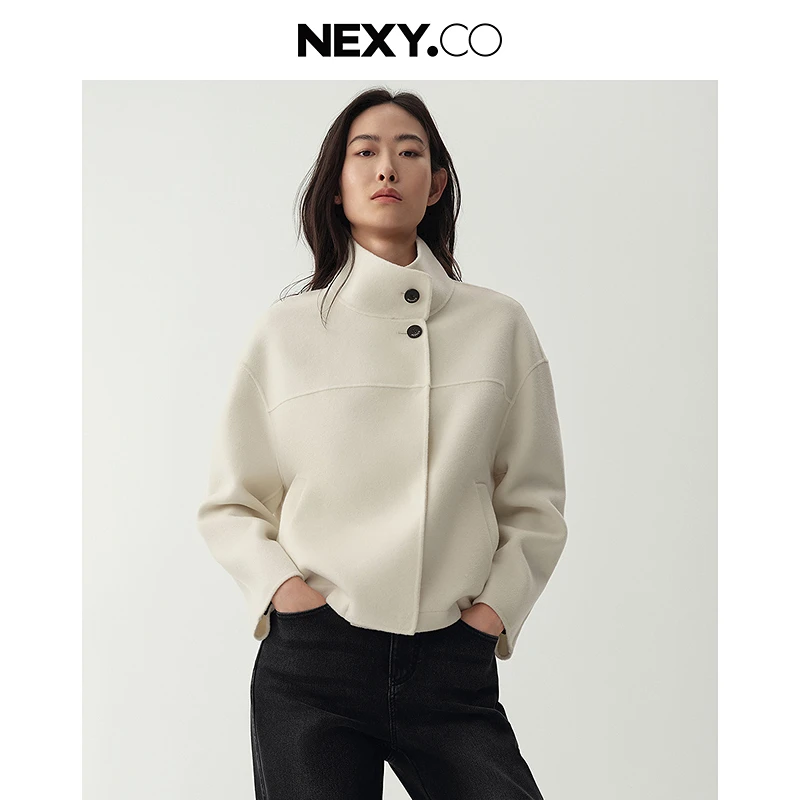 NEXY.CO/奈蔻休闲短款时尚长袖外套XL01104V1