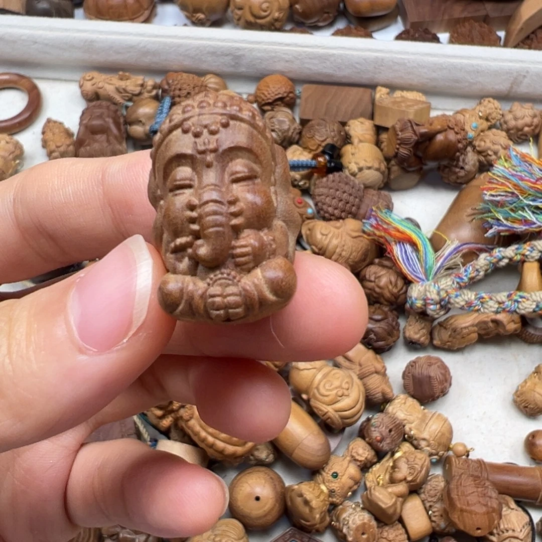 檀香木象神老山檀