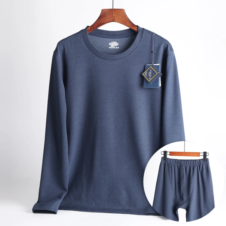 【丰县二姐专属】S.ANGELO男士冬季绵羊毛蚕丝复合面料亲肤保暖内衣