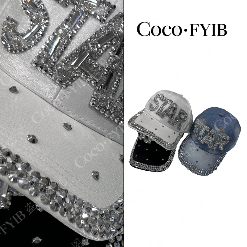 帽子--STAR韩系时尚潮牌镶钻帽子