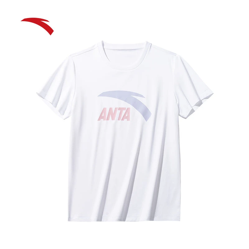 安踏安踏针织女短袖T恤25夏款透气百搭962528115