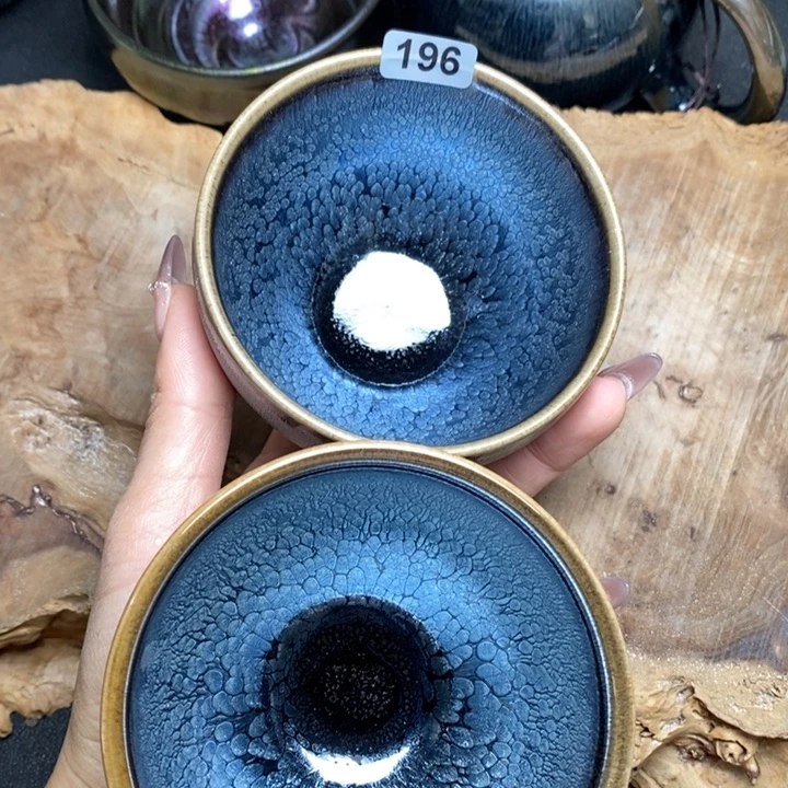 茶盏建窑建盏主人杯196微瑕