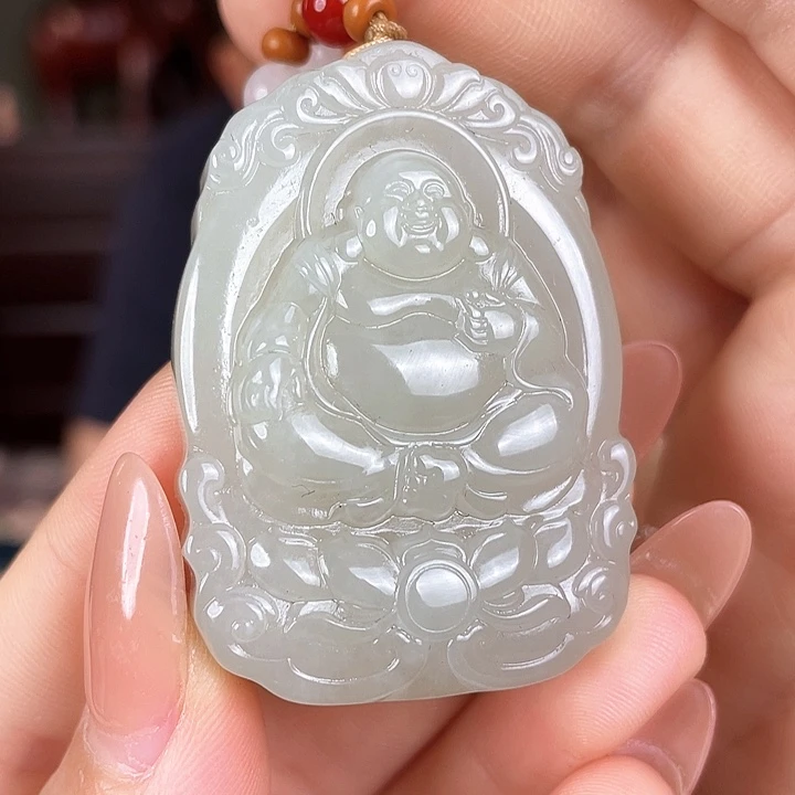 和田玉未镶嵌颈饰定制发货