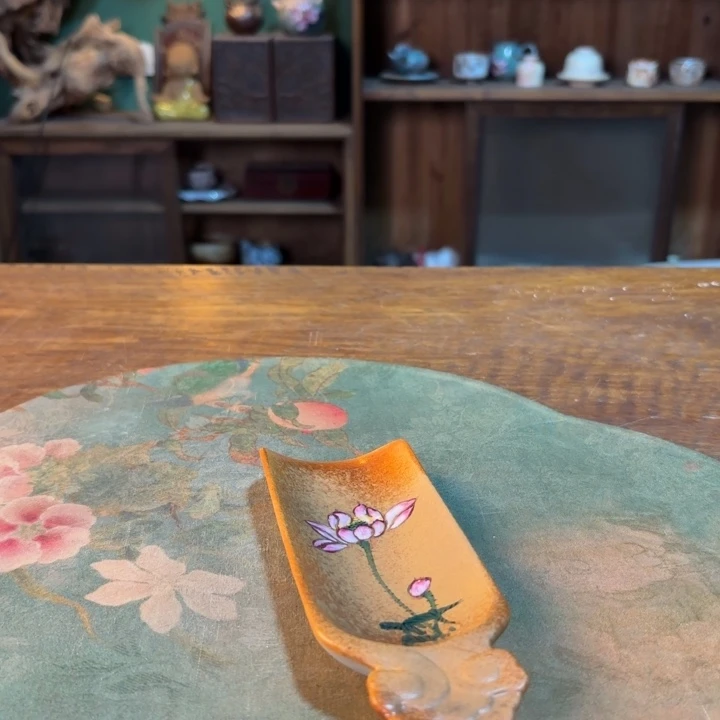 柴烧纯手工手绘陶瓷