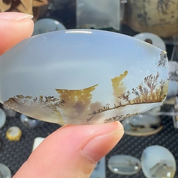 未镶嵌玛瑙/玉髓珠宝半成品