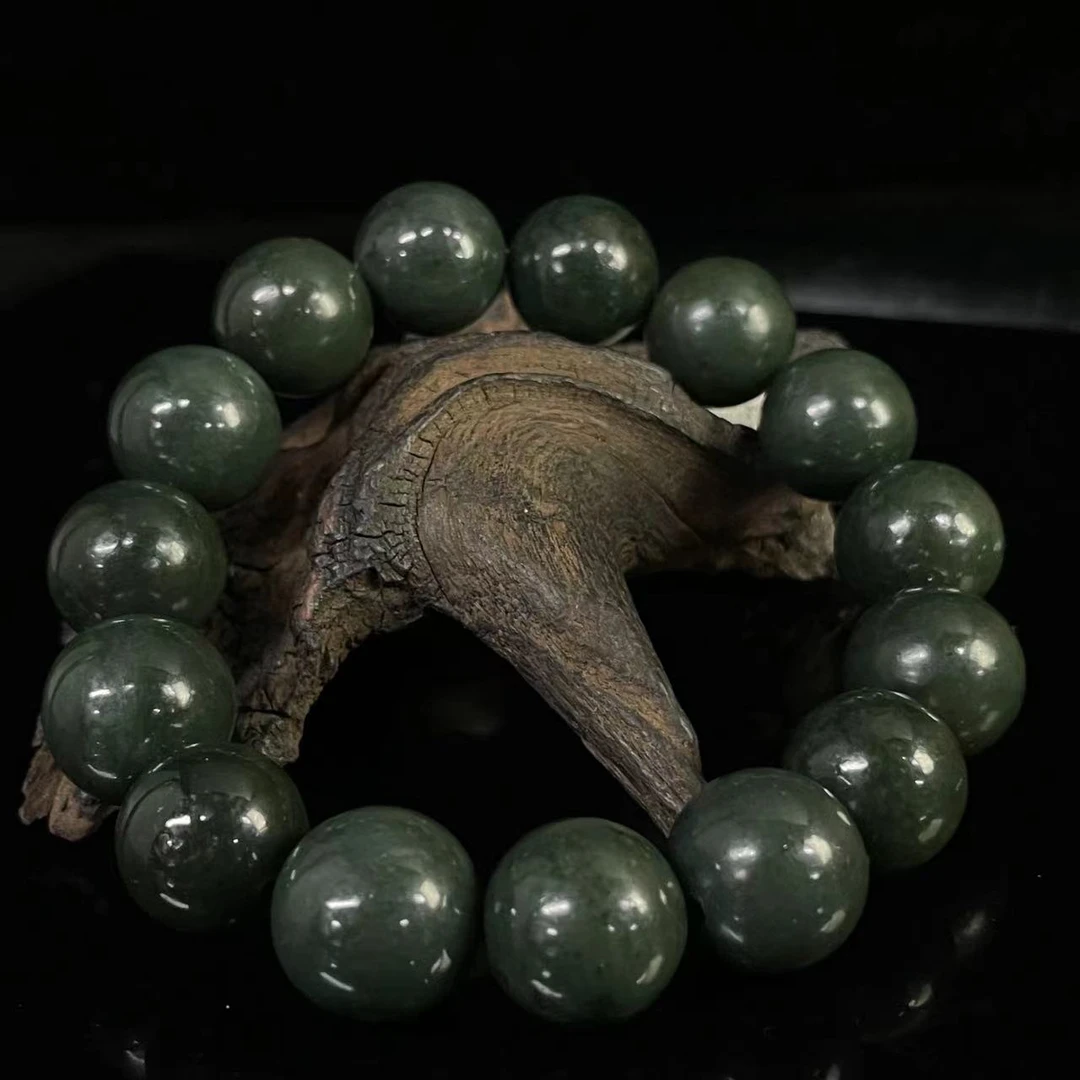 A154 和田玉手串 YS525037