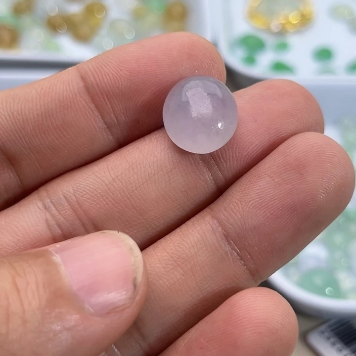 翡翠裸石缅甸A货翡翠