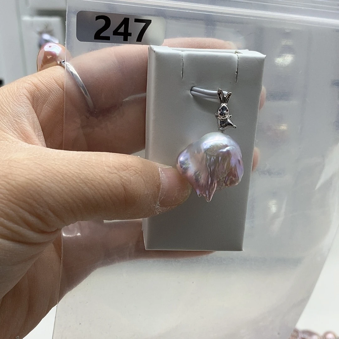 颈饰合金淡水珍珠