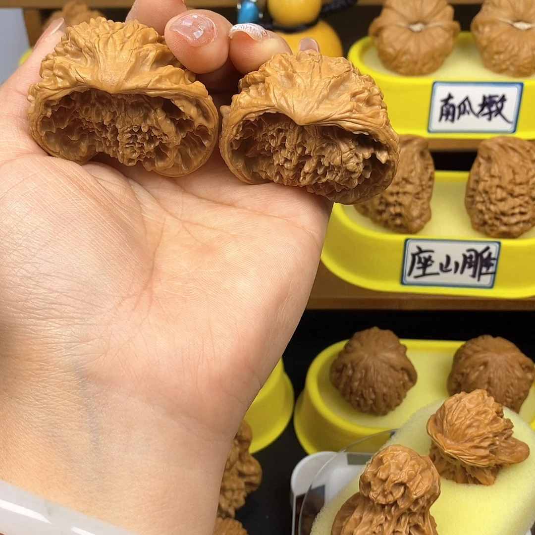 核桃蛇头 文玩/木作/... 文玩把件