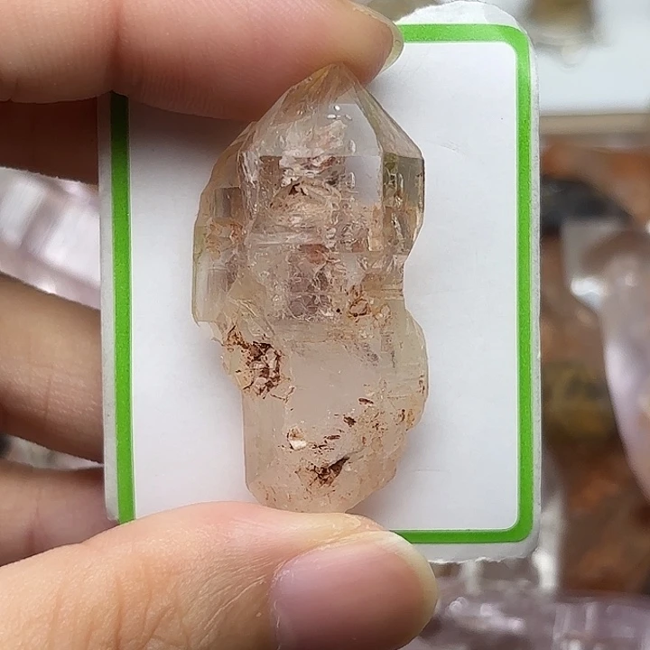 未镶嵌颈饰水晶巴基斯坦红泥闪灵钻42mm+